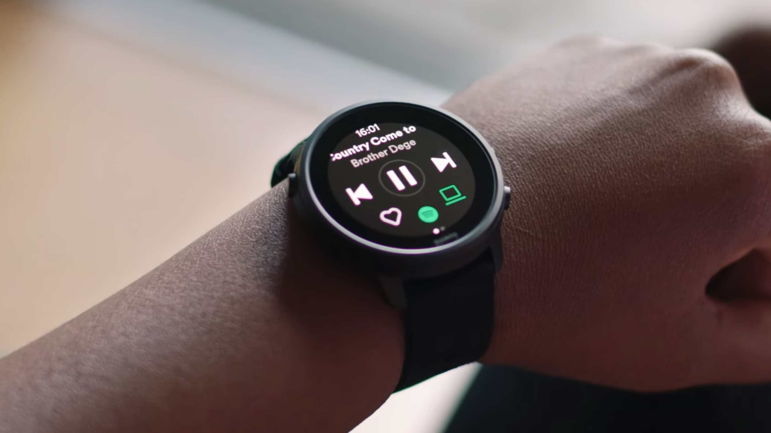 Wear os clearance spotify