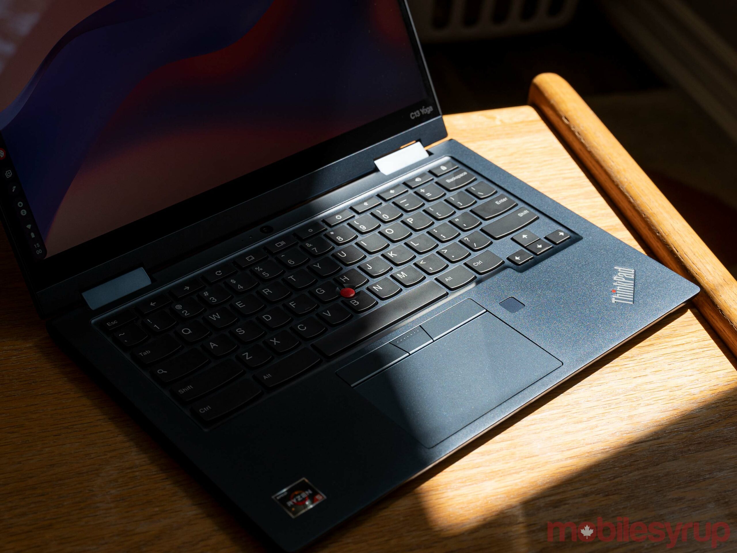 Lenovo ThinkPad C13 Yoga Gen 1 moody keyboard