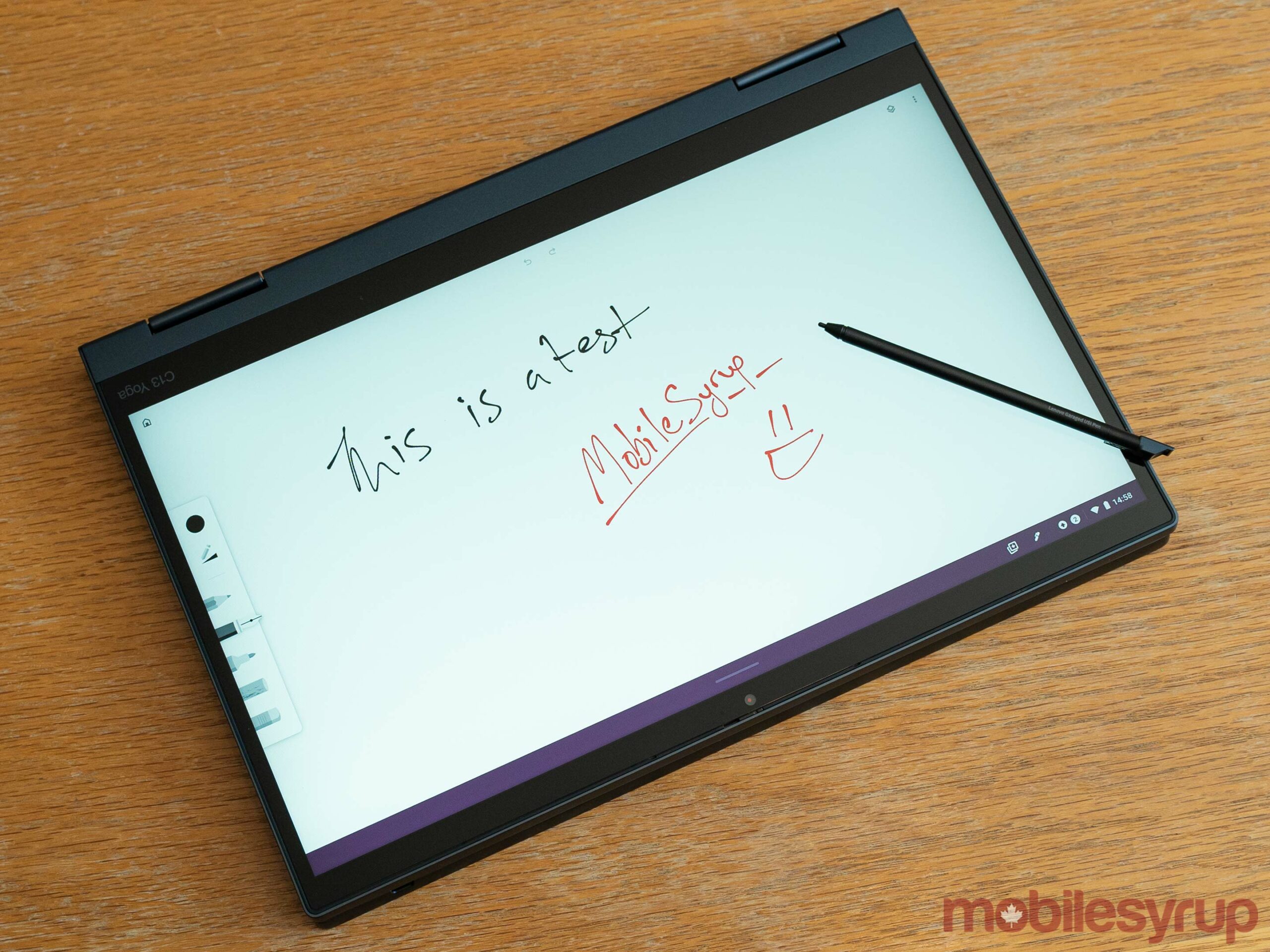 Lenovo ThinkPad C13 Yoga Gen 1 stylus