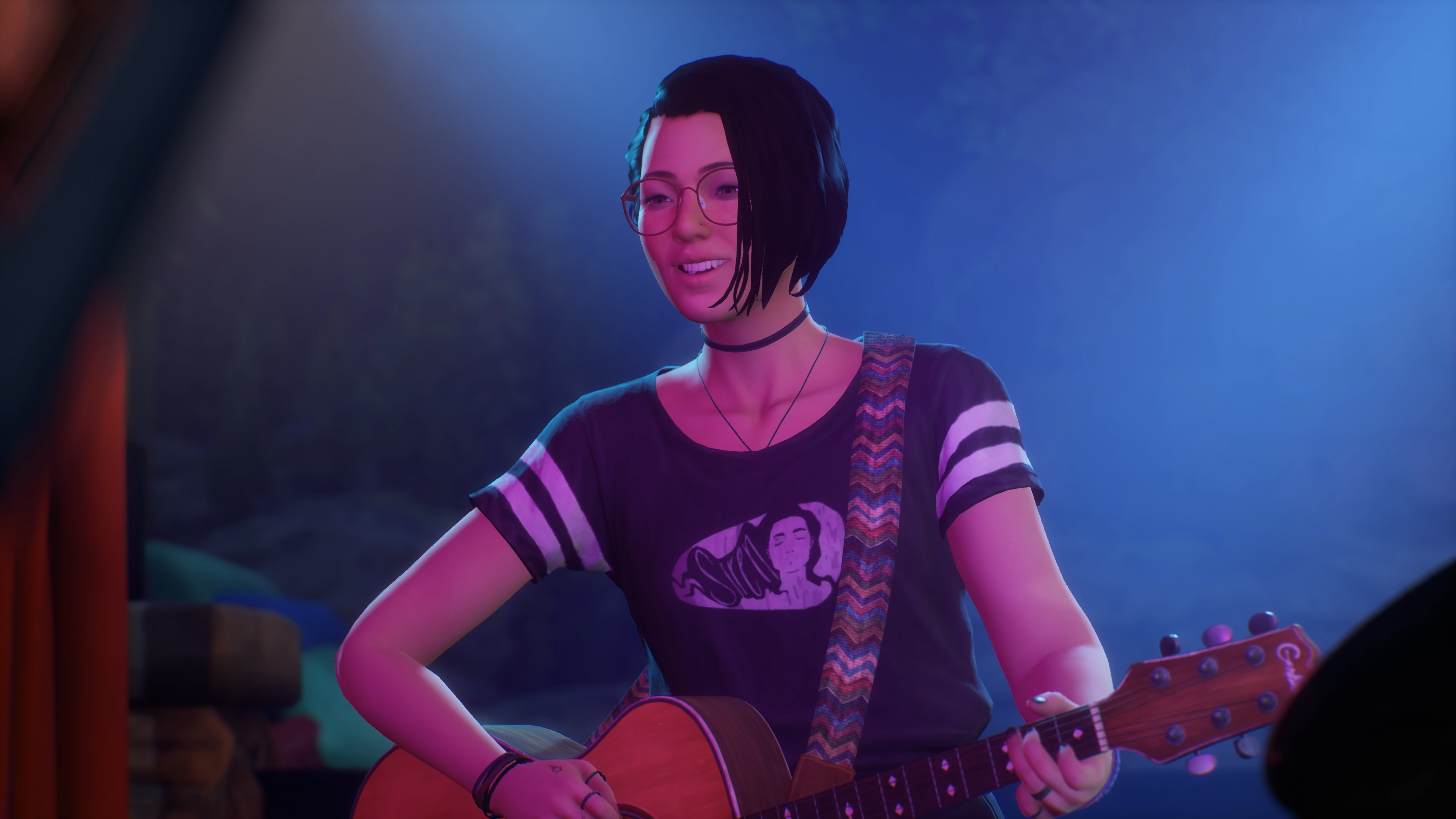 Life is Strange: True Colours Alex with guitar