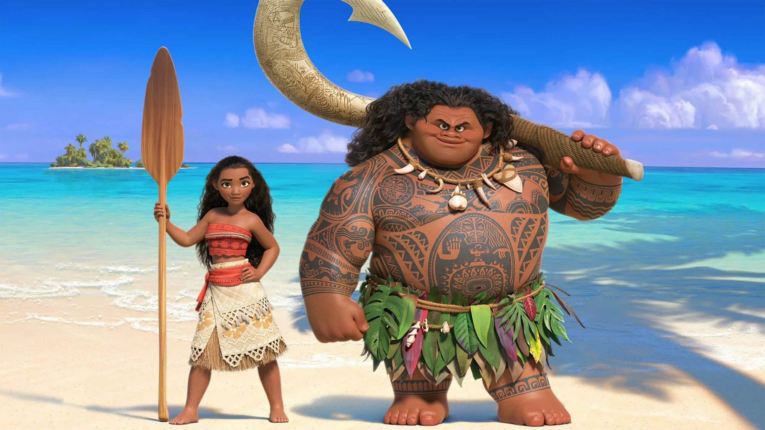 Moana and Maui from 2016's Moana (Image credit: Disney)