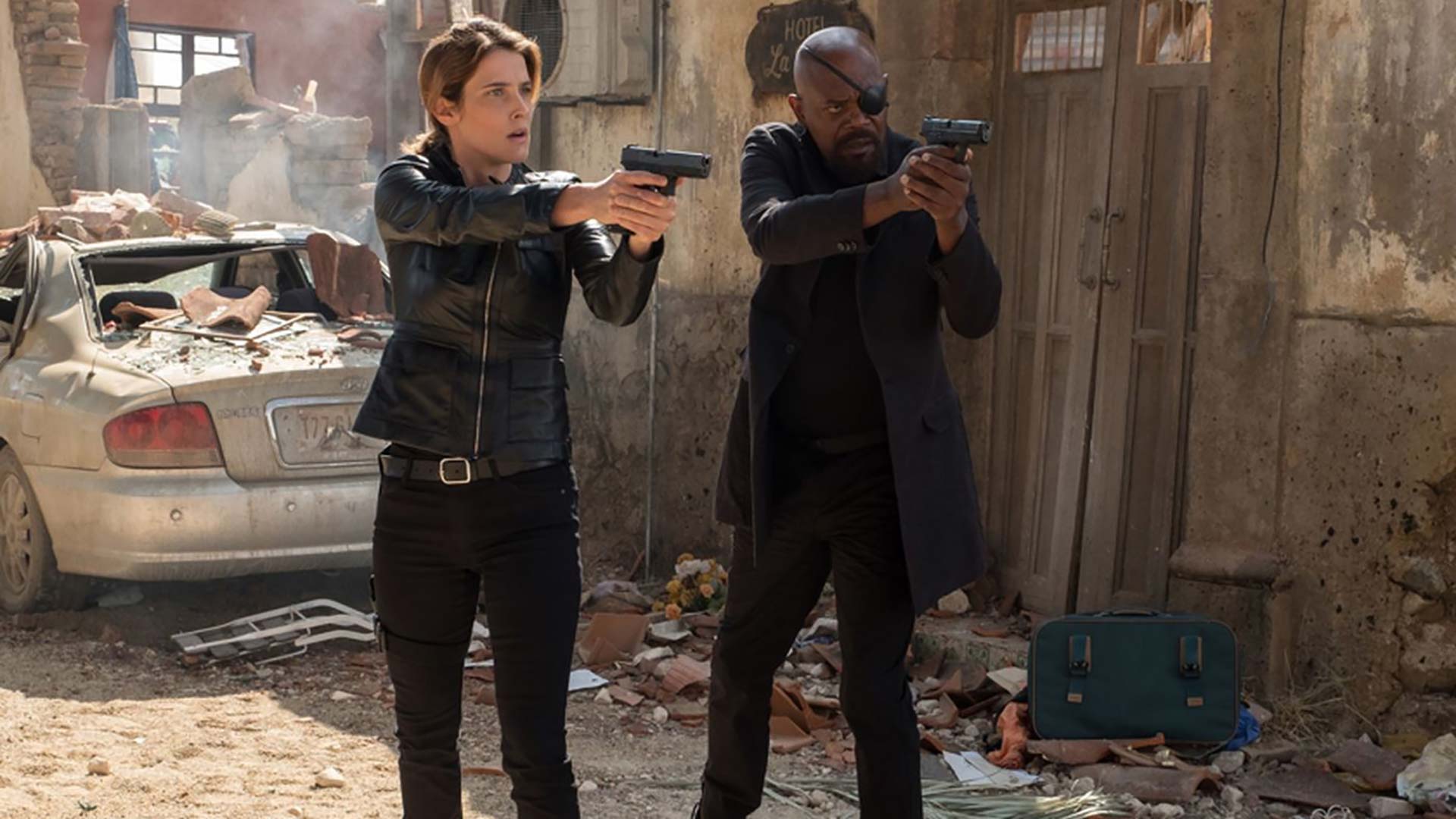 Nick Fury Maria Hill Spider-Man: Far From Home
