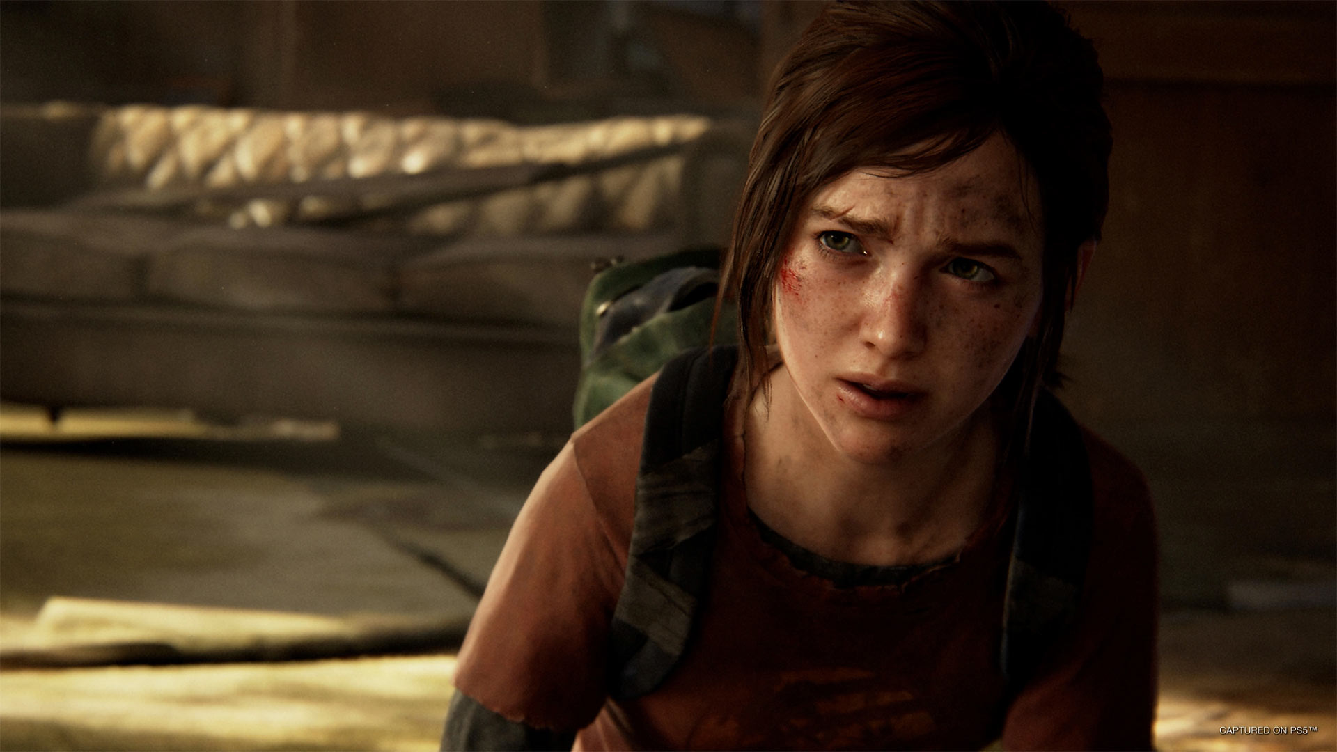 The Last of Us Part 1 Ellie upset