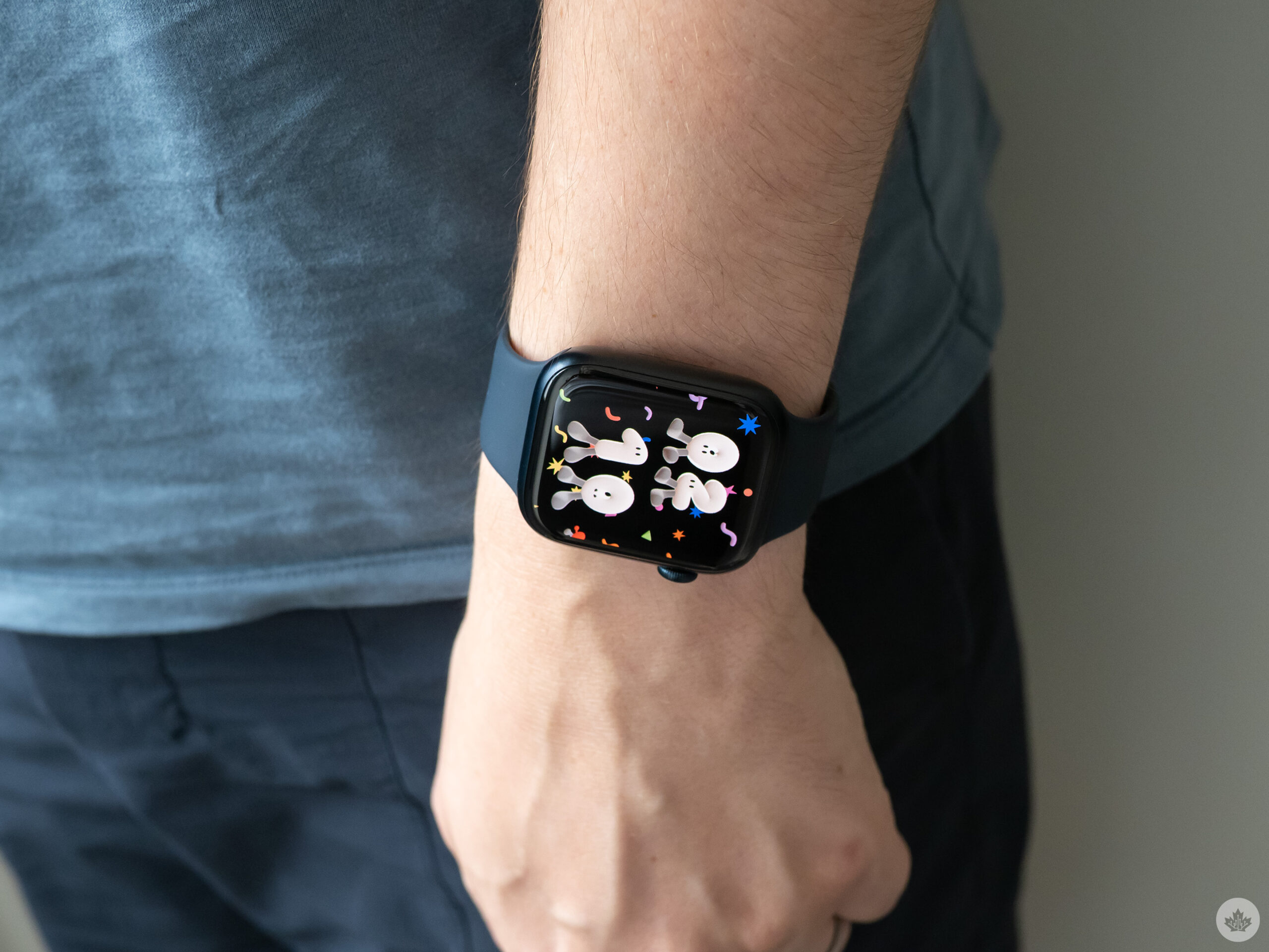 Apple Watch Series 8 on wrist 