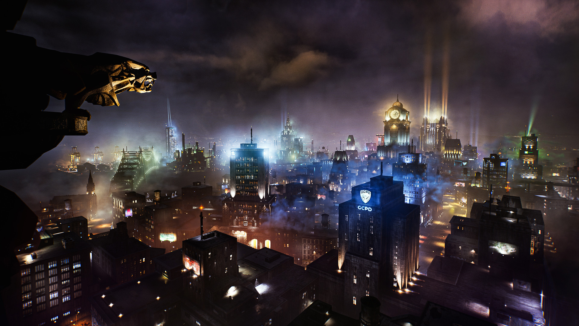Gotham Knights' open-world city.