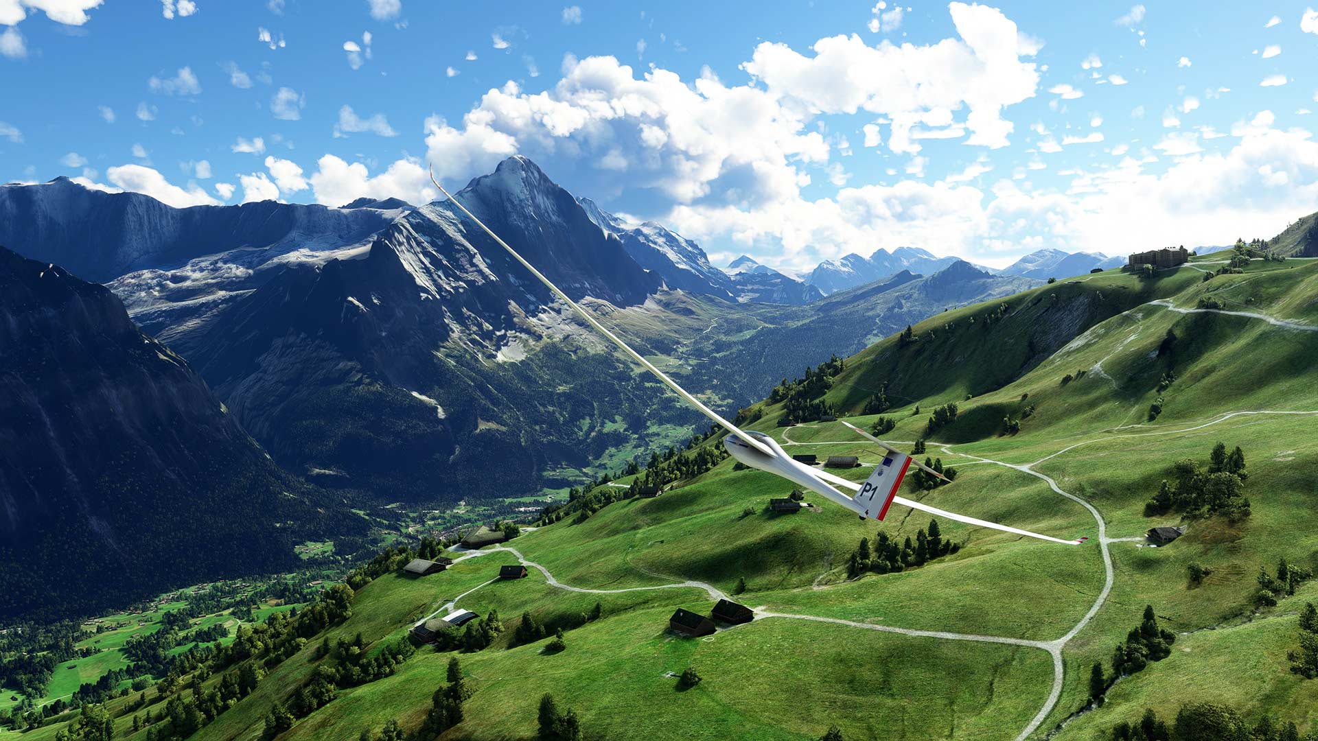Microsoft Flight Simulator Anniversary Edition glider