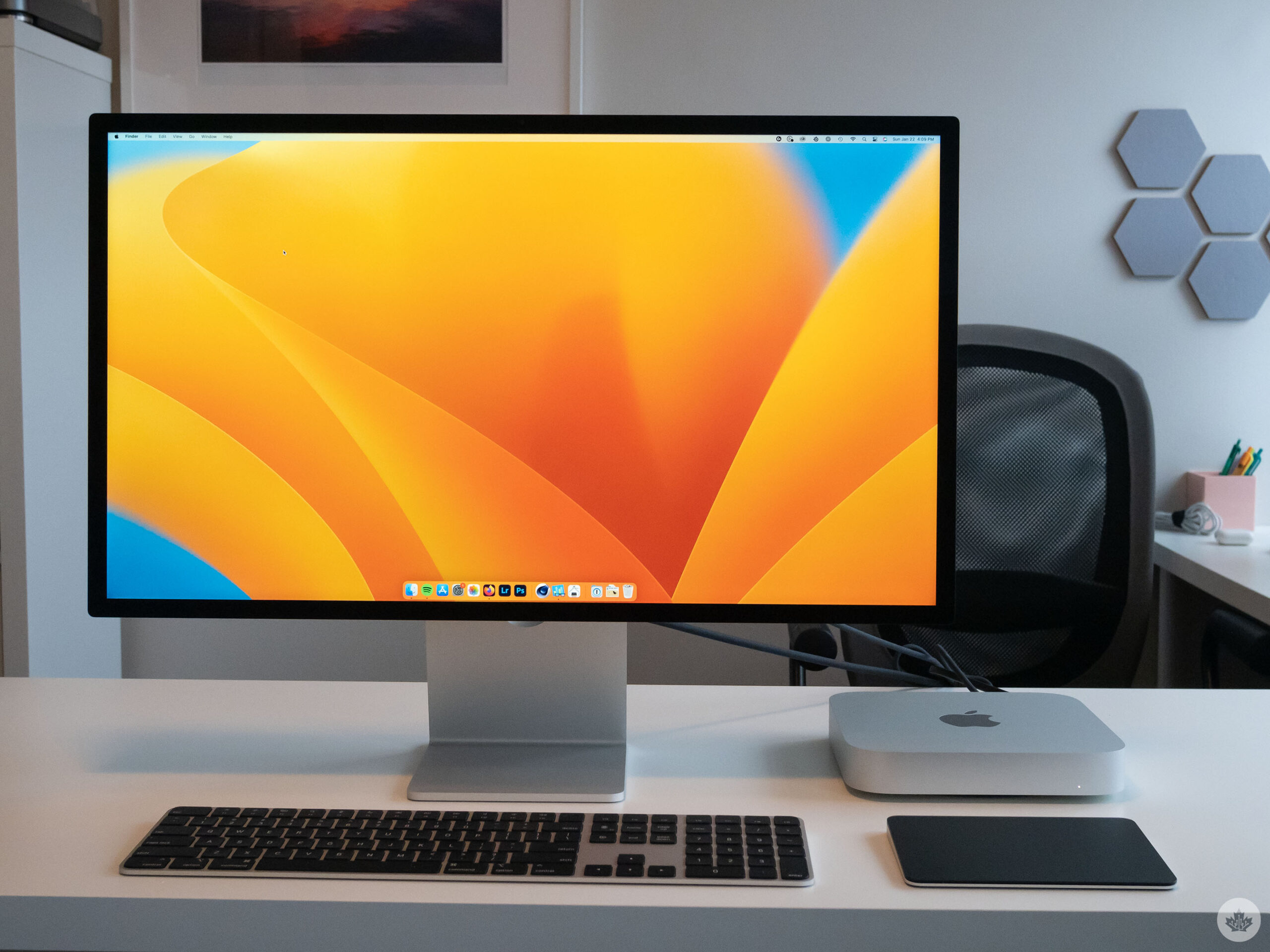 Mac mini with Studio Display