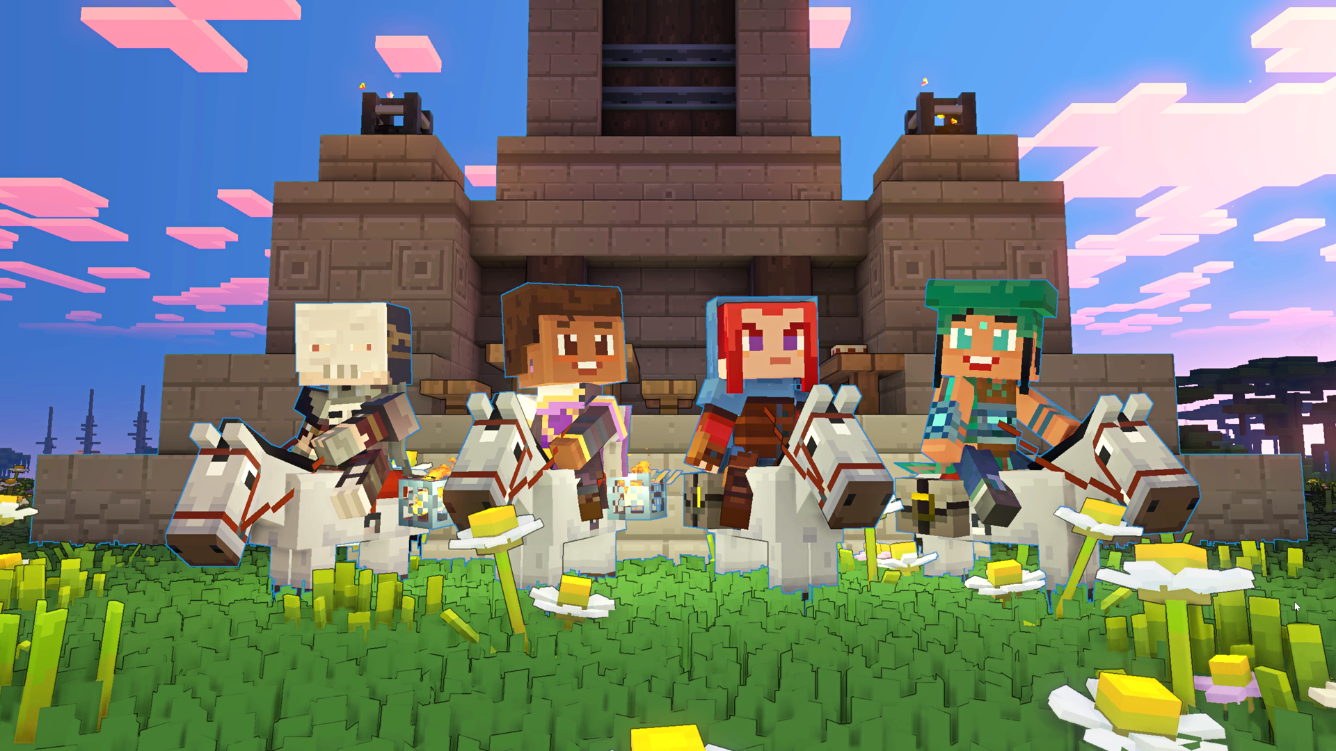 Minecraft Legends characters